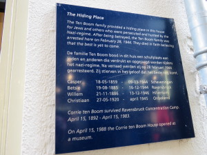 Description of the Corrie ten Boom house
